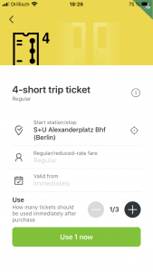 BVG Ticket